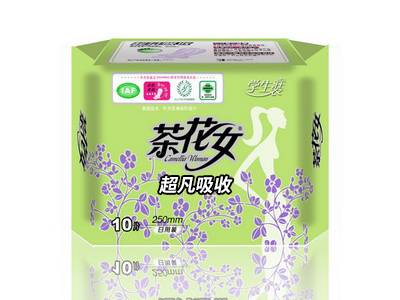 CH94         10片學生裝棉柔日用衛生巾